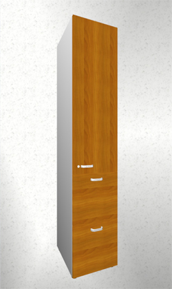 5OH Schrank mit Hngeregister und mittlere Tr Anschlag rechts 43 cm