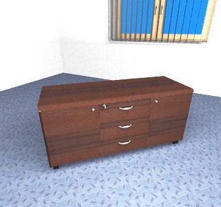 Technik Container Echtholz